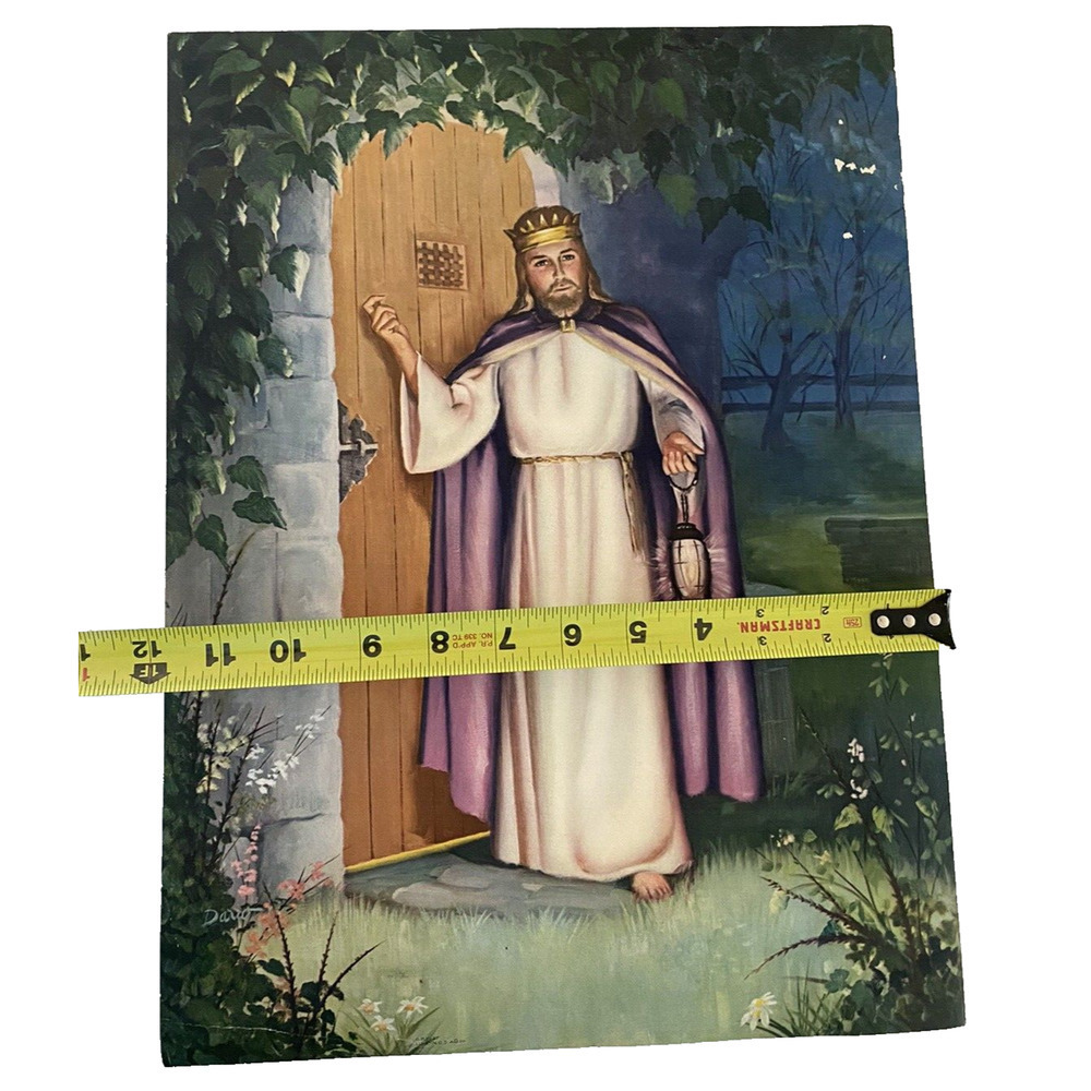 R. Atkinson Jesus Litho Art Prints Set Lot 2 Vintage Christian Religious 11"x16" - Picture 11 of 13